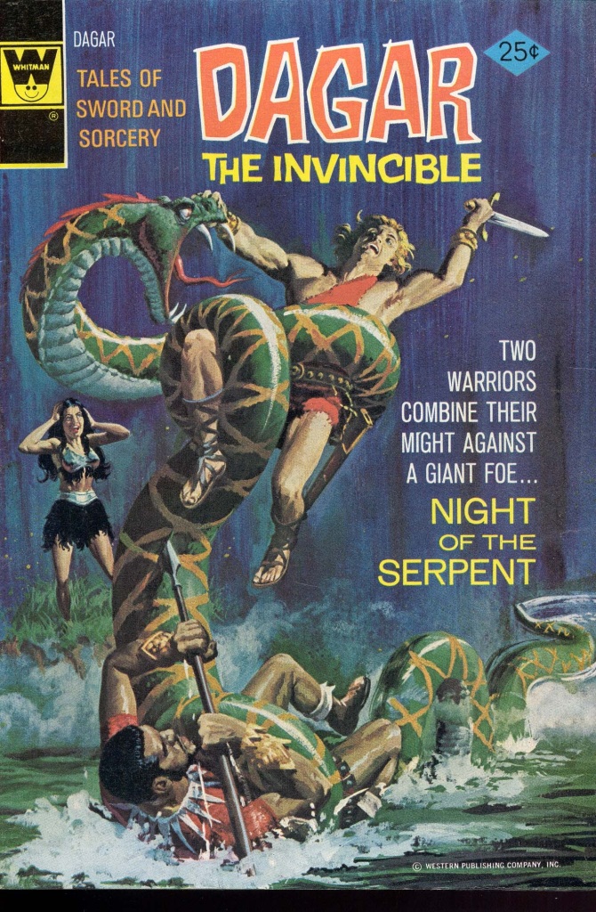 Issue #9 - this features a battle between a giant sloth and a huge snake