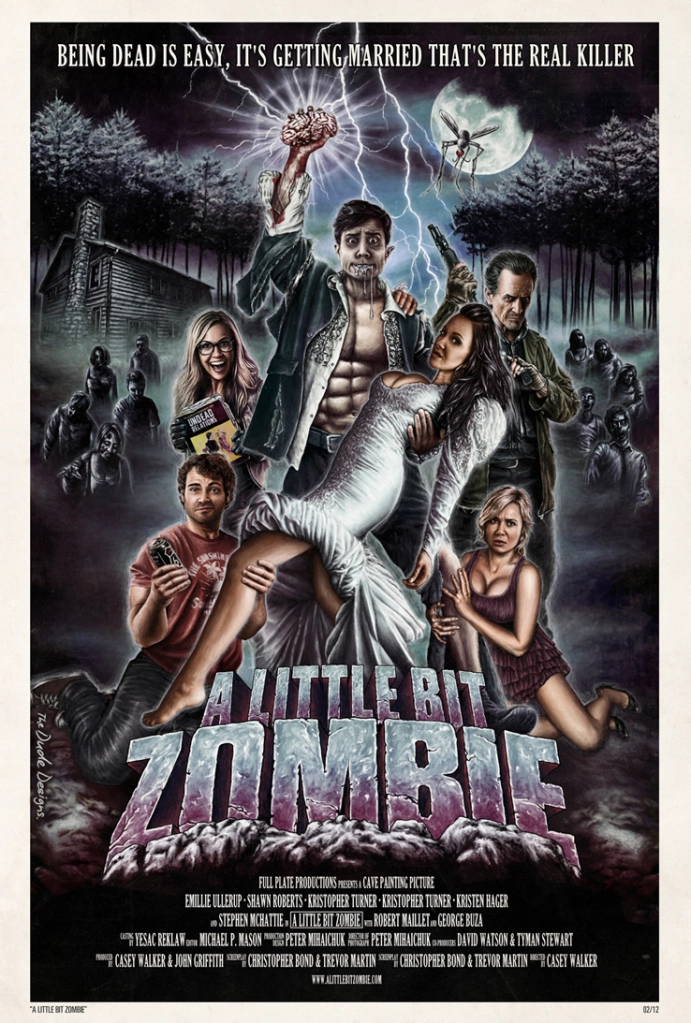 This zombie horror-comedy provided Thomas with his first chance to illustrate a full on comedy visual