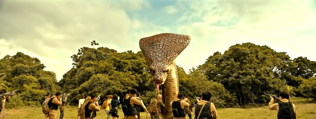 Giant cobra!